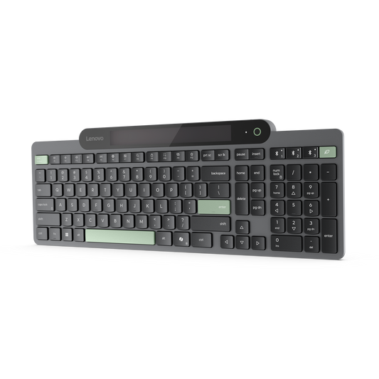 LENOVO Self-Charging Bluetooth Keyboard - BT 5.1, U