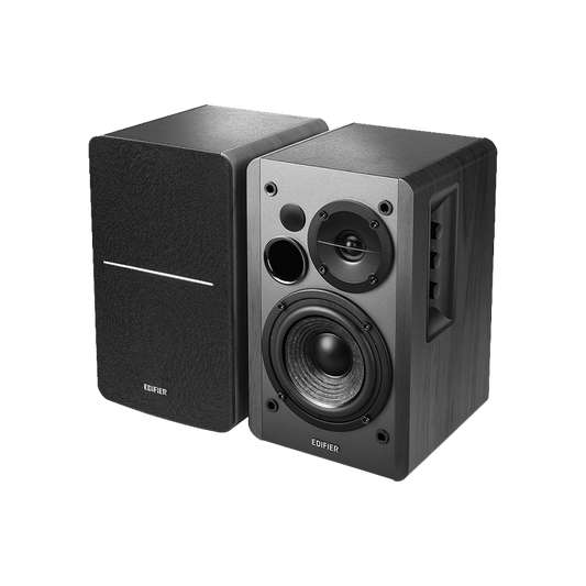 Edifier R1280DBs Powerful Bookshelf Speakers +SUB out black
