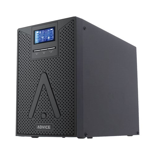 Advice UPS AON1500-2 ONLINE USB + RS232 BLACK ADVICE