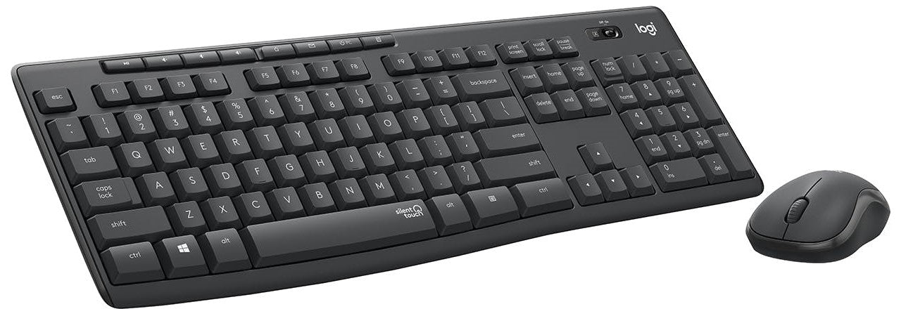 Logitech Wireless MK295 Silent Combo Black