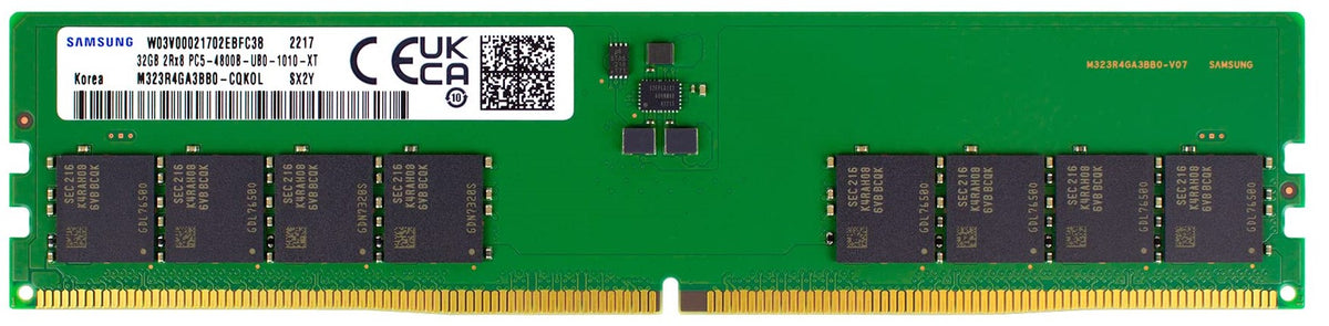 Samsung 32GB DDR5 4800Mhz Non ECC UDIMM Samsung
