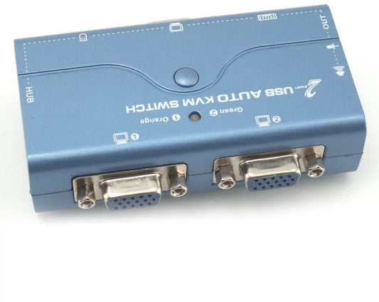 GOLD TOUCH KVM SWITCH 2 PORT USB - VGA GOLD TOUCH