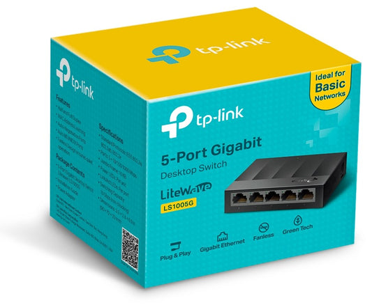 TP-LINK SWITCH 5-PORT 10 - 100 - 1000 TP-LINK