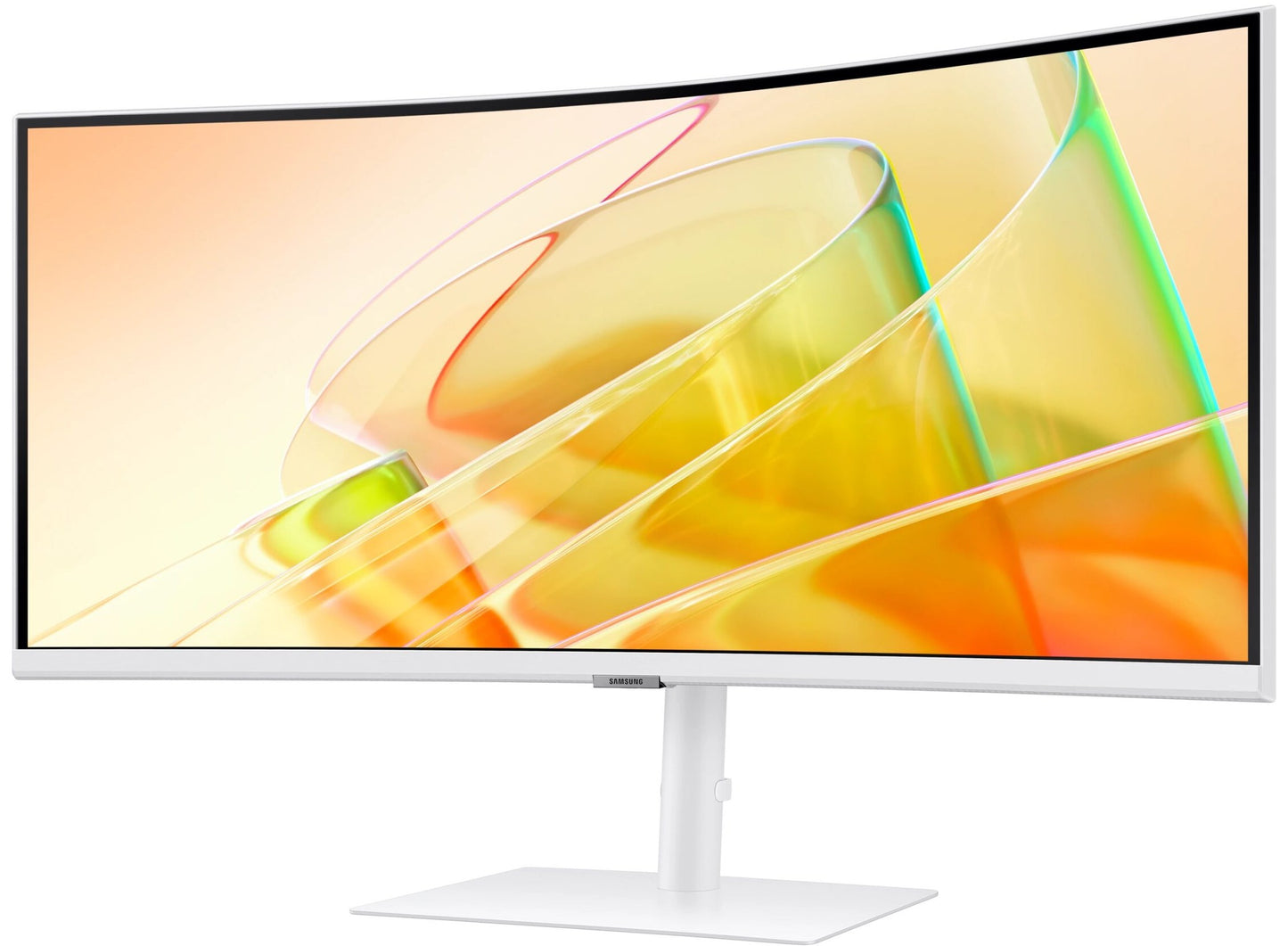 SAMSUNG 34" CURVED - WHITE - Ultra-WQHD