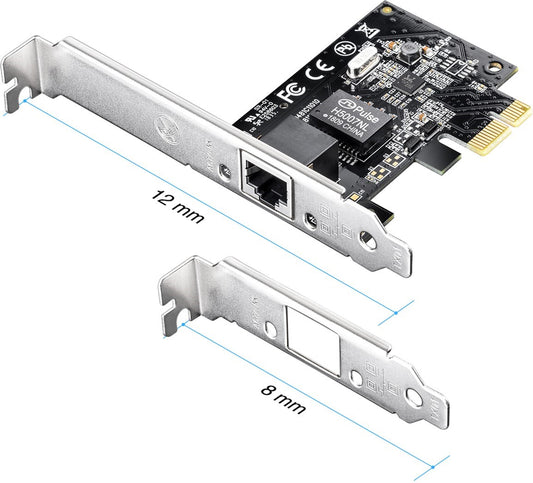 CUDY Gigabit PCI Express PE10 10 - 100 - 1000Mbps
