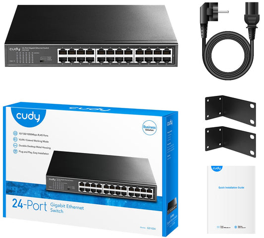 Cudy SWITCH 24-PORT Gigabit Switch GS1024-IL Cudy