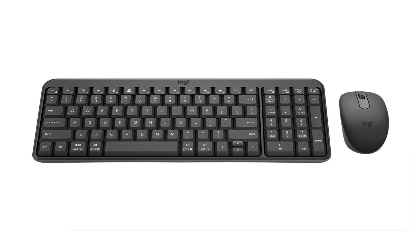 Logitech MK250 Compact Bluetooth Wireless Combo – Graphite