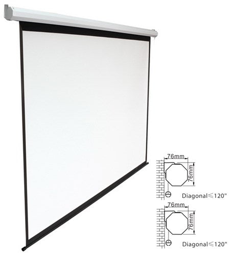 Lumi Electric Projection Screen 2x1.5m