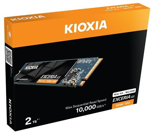 Kioxia SSD 1TB Exceria G3 PCIe 5.0 NVMe M.2 2280