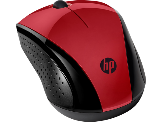 HP עכבר HP אופטי אלחוטי - דונגל ננו 220 אדום