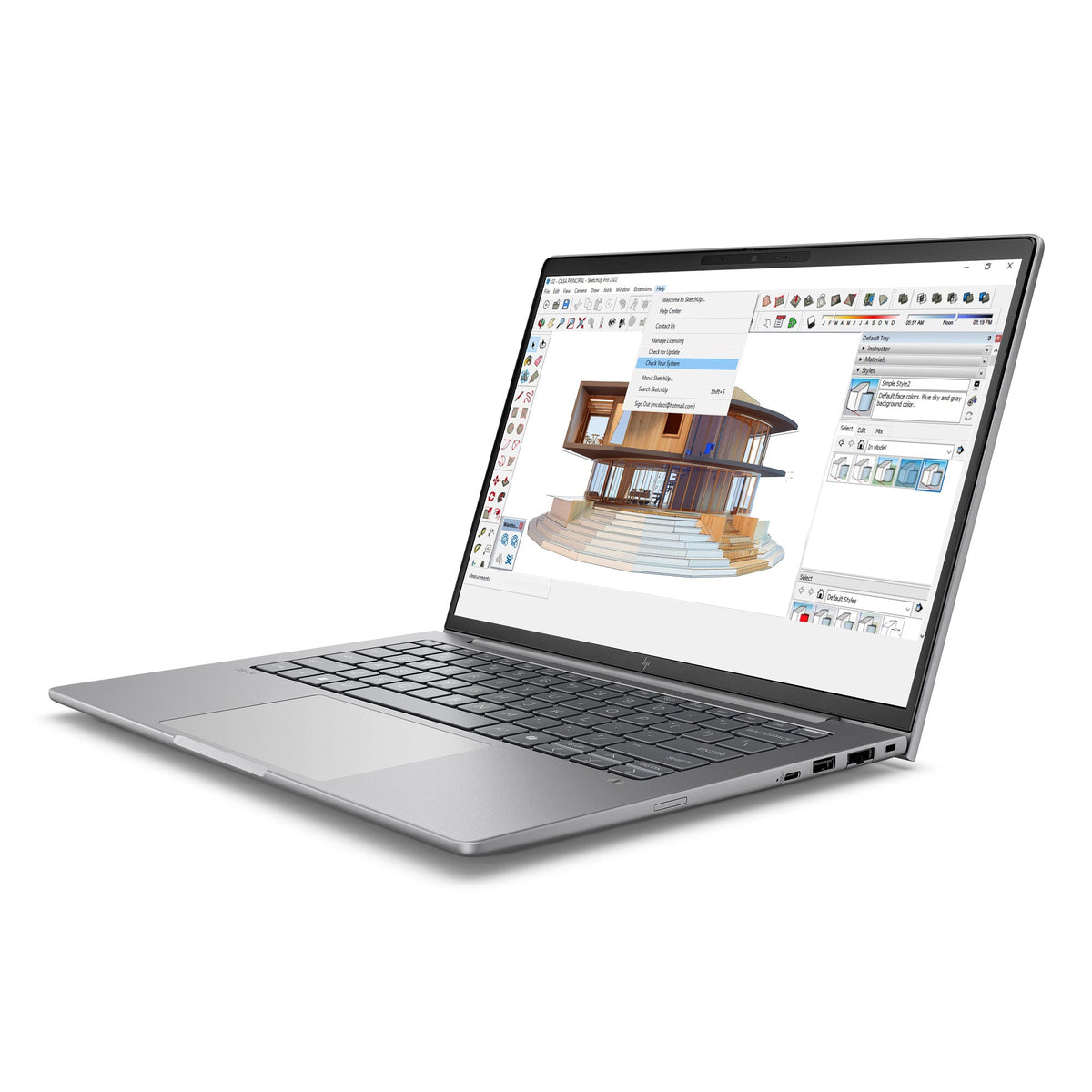 HP ZBook 8 G1i 14 U7-255H - 24GB - 1TB