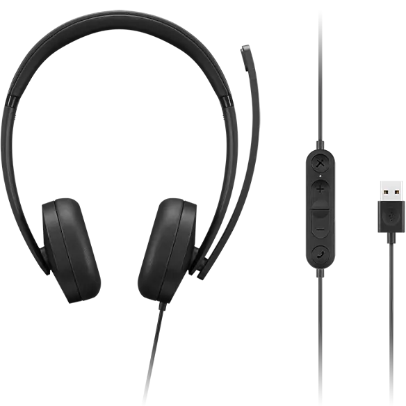 LENOVO USB-A Wired Stereo Headset Gen 2
