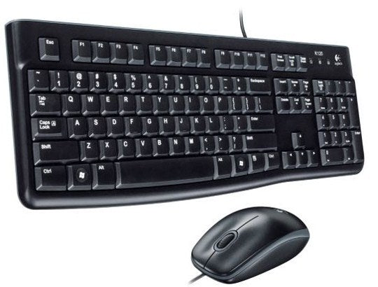 Logitech USB MK120 Keyboard+Mouse Hebrew Wired