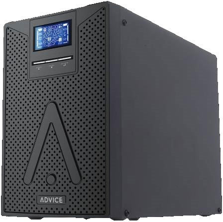 Advice UPS AON1000-2 ONLINE USB + RS232 BLACK ADVICE