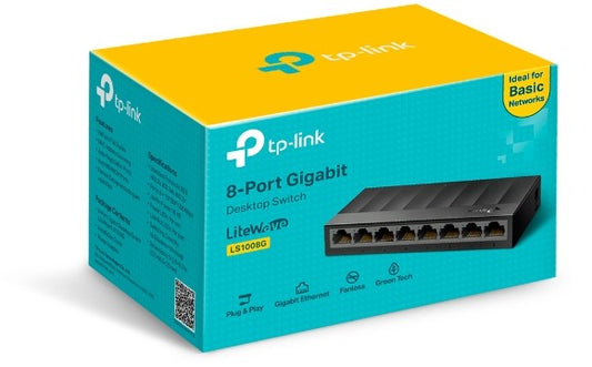TP-LINK SWITCH 8 PORT 10 - 100 - 1000 TP-LINK