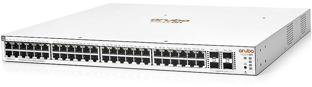 aruba SWITCH 48-PORT IOn 1930 48G 4SFP+ PoE+ 370W Aruba