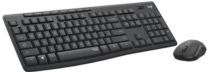 Logitech Wireless MK295 Silent Combo Black