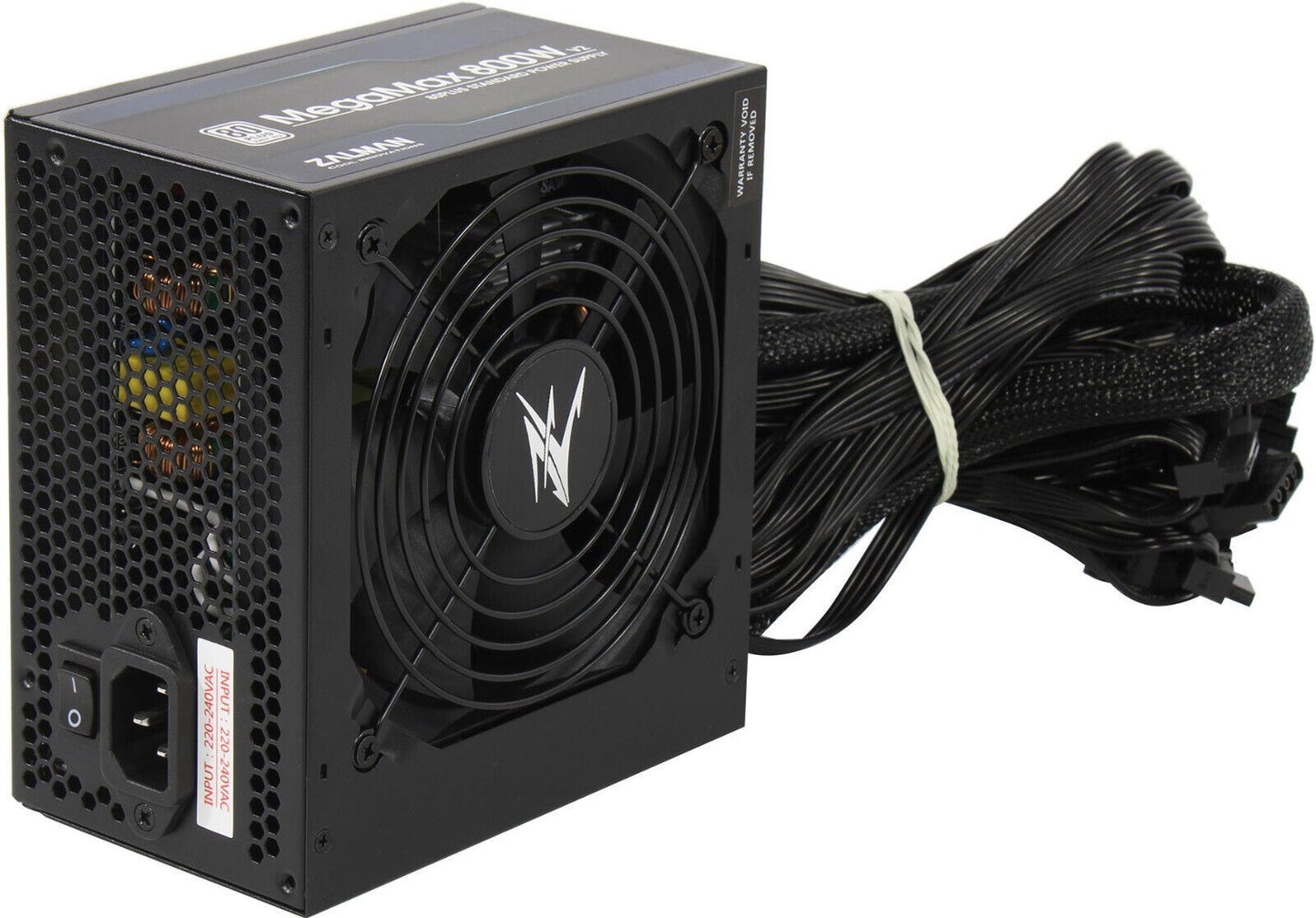 ZALMAN 800W MEGAMAX ZM800-TXII 80 PLUS POWER SUPPLY