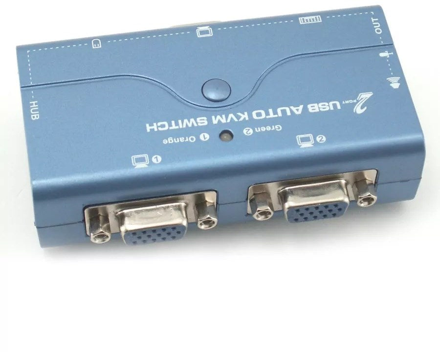 GOLD TOUCH KVM SWITCH 2 PORT USB - VGA GOLD TOUCH