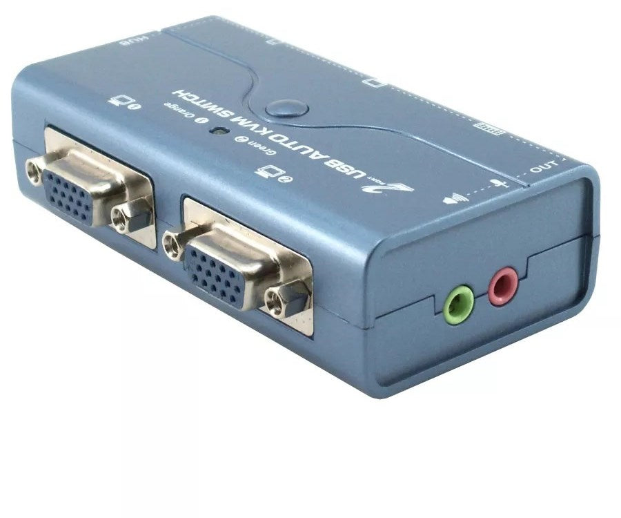 GOLD TOUCH KVM SWITCH 2 PORT USB - VGA GOLD TOUCH