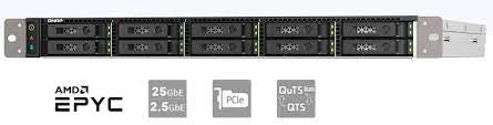 QNAP NAS 10-BAY NVME ZFS (1U) TS-H1090FU