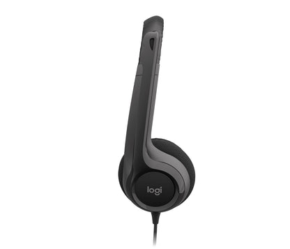 Logitech USB Headset H390 -graphite