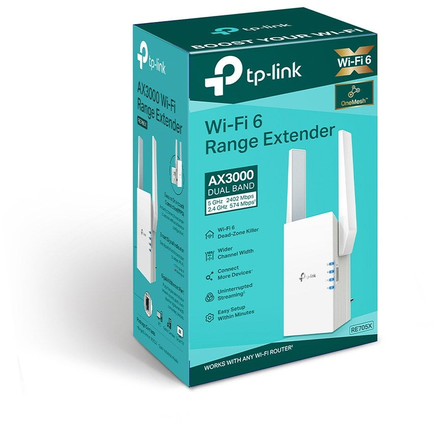 TP-LINK Extender AX3000 Mesh WiFi 6 RE705X TP-LINK