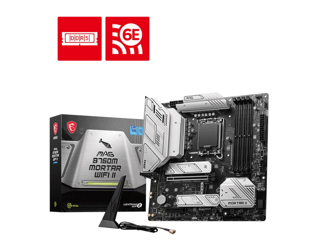 MSI MAG B760M MORTAR WIFI II DDR5