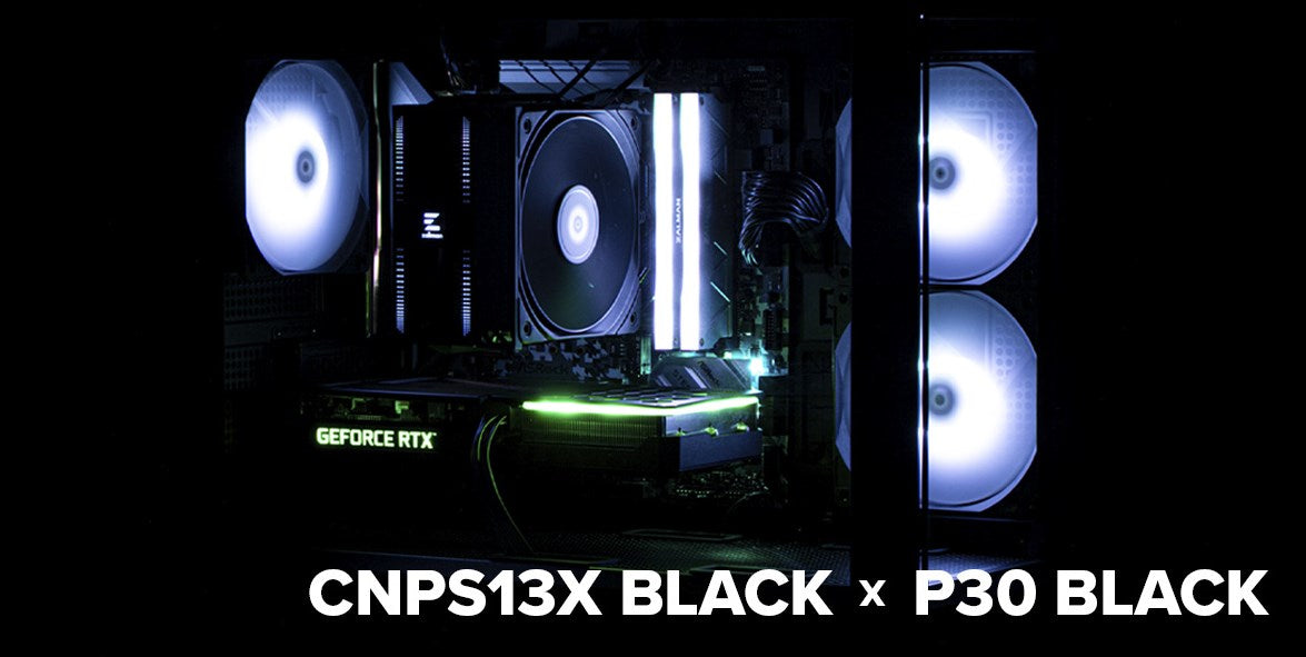 ZALMAN CPU COOLER CNPS13X BLACK ARGB