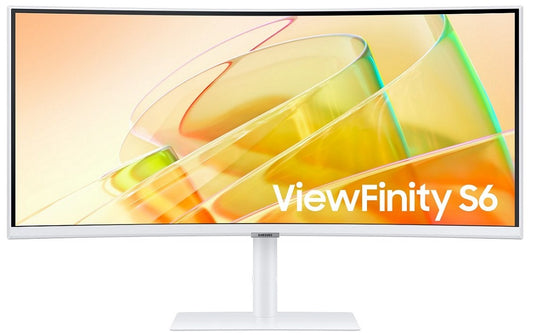 SAMSUNG 34" CURVED - WHITE - Ultra-WQHD