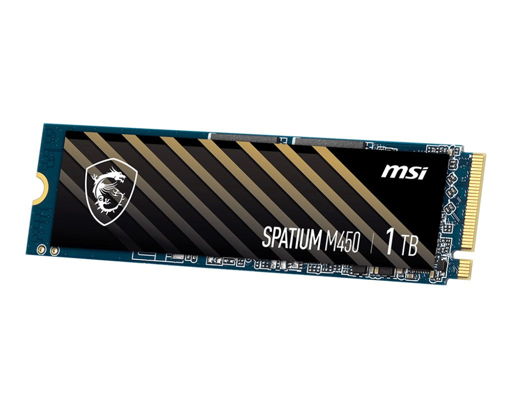 MSI SSD 1TB SPATIUM M450 PCIe 4.0 NVMe M.2 2280 5Y