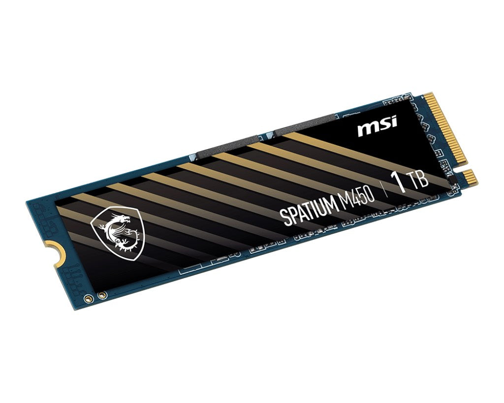 MSI SSD 1TB SPATIUM M450 PCIe 4.0 NVMe M.2 2280 5Y