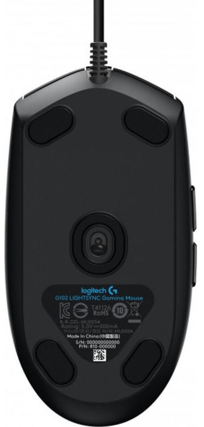 Logitech G102 LIGHTSYNC-BLACK Mouse