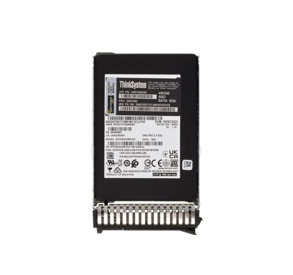 LENOVO ThinkSystem 5400 PRO 1.92TB SATA 6Gb HS SSD - 3Y
