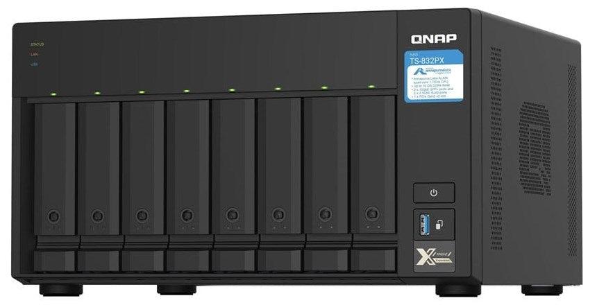 QNAP NAS TS-832PX 8BAY AL324 2*10GbE SFP