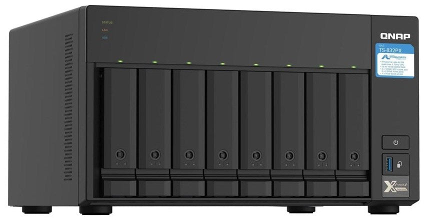 QNAP NAS TS-832PX 8BAY AL324 2*10GbE SFP