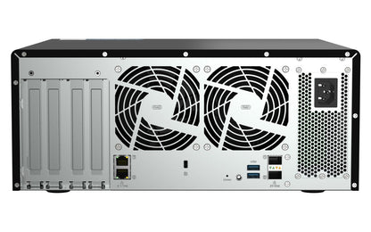 QNAP NAS 12-BAY U.23 NVME All flash ZFS 25GbE