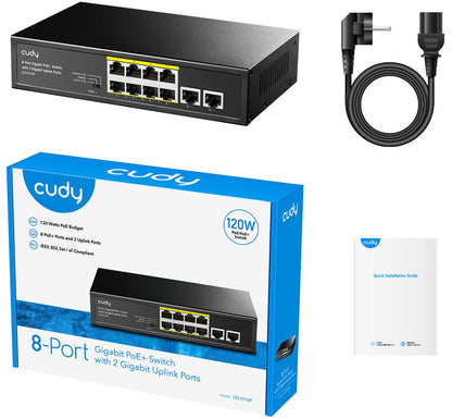 Cudy SWITCH 8-PORT 10 - 100
