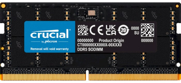 CRUCIAL 16GB SODIMM DDR5 5600Mhz Crucial