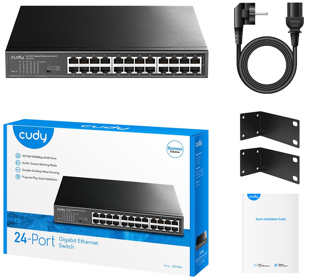 Cudy SWITCH 24-PORT Gigabit Switch GS1024-IL Cudy