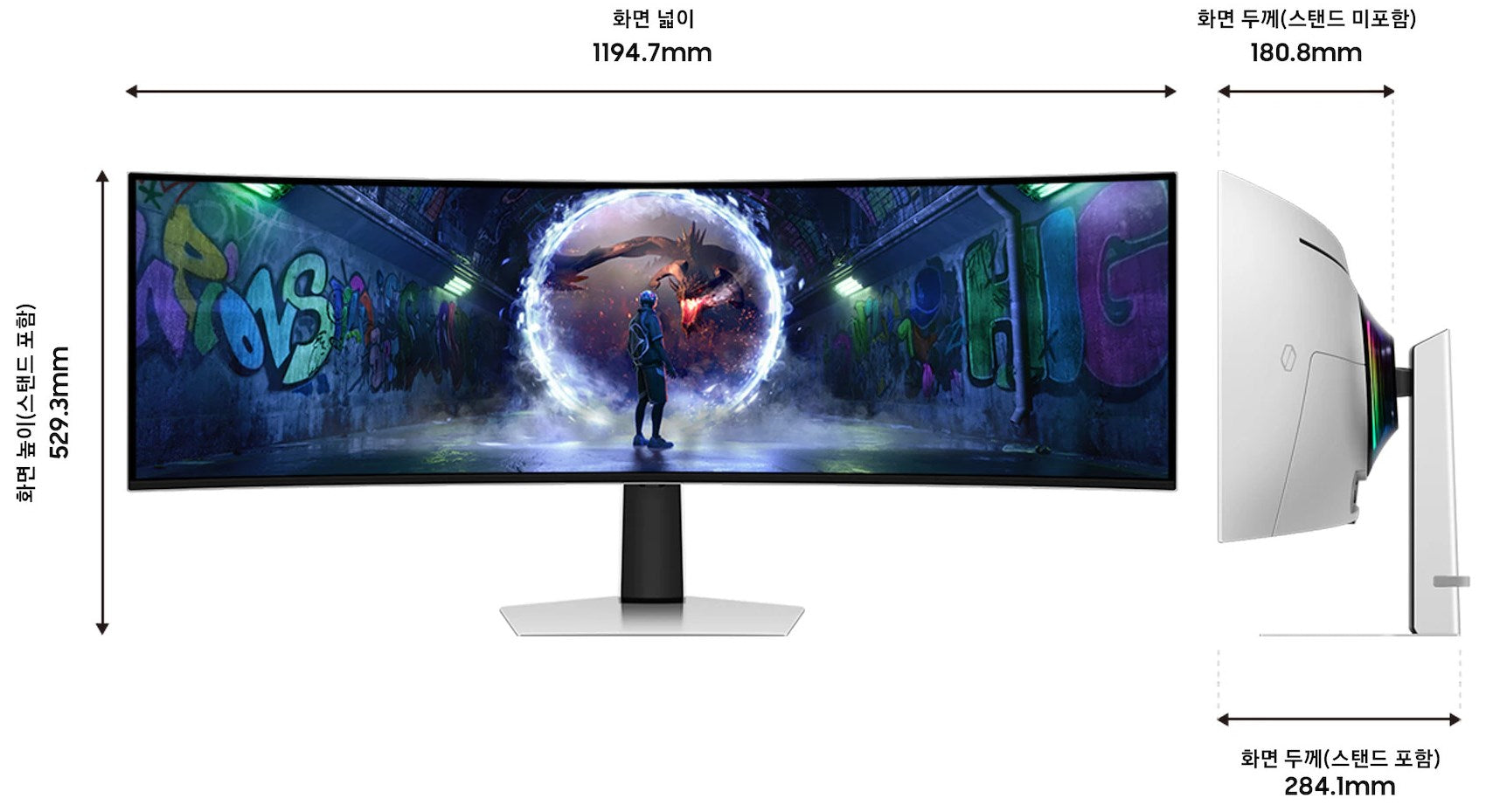 SAMSUNG 49" ODYSSEY G9 G93SD OLED DQHD 240Hz