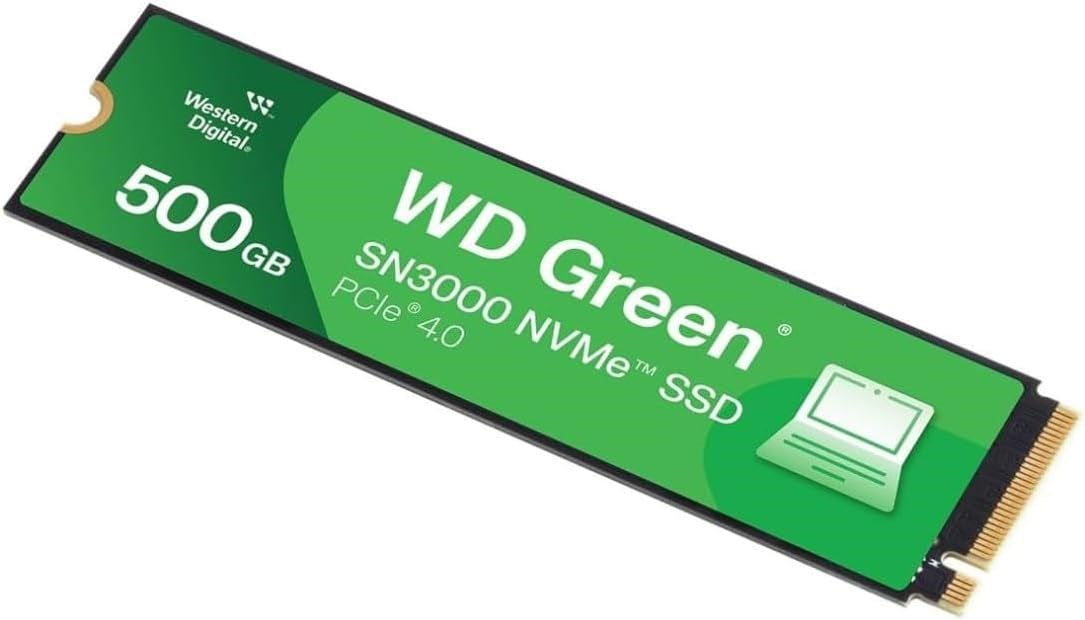 WD SSD 500GB M.2 PCIe 4.0x4 2280 SN3000 GREEN