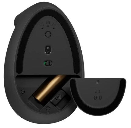 Logitech Lift Left Vertical Ergonomic Mouse Graphite