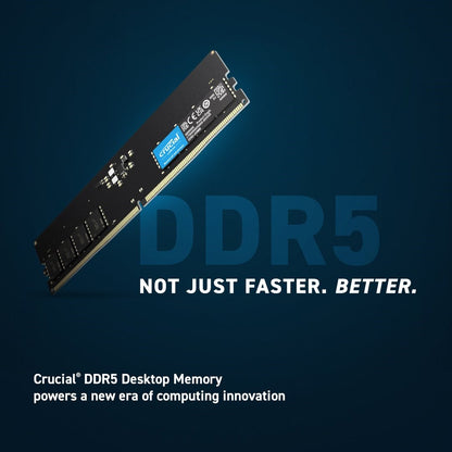 CRUCIAL 64GB DIMM DDR5 6400Mhz CL46 (16Gbit) Crucial