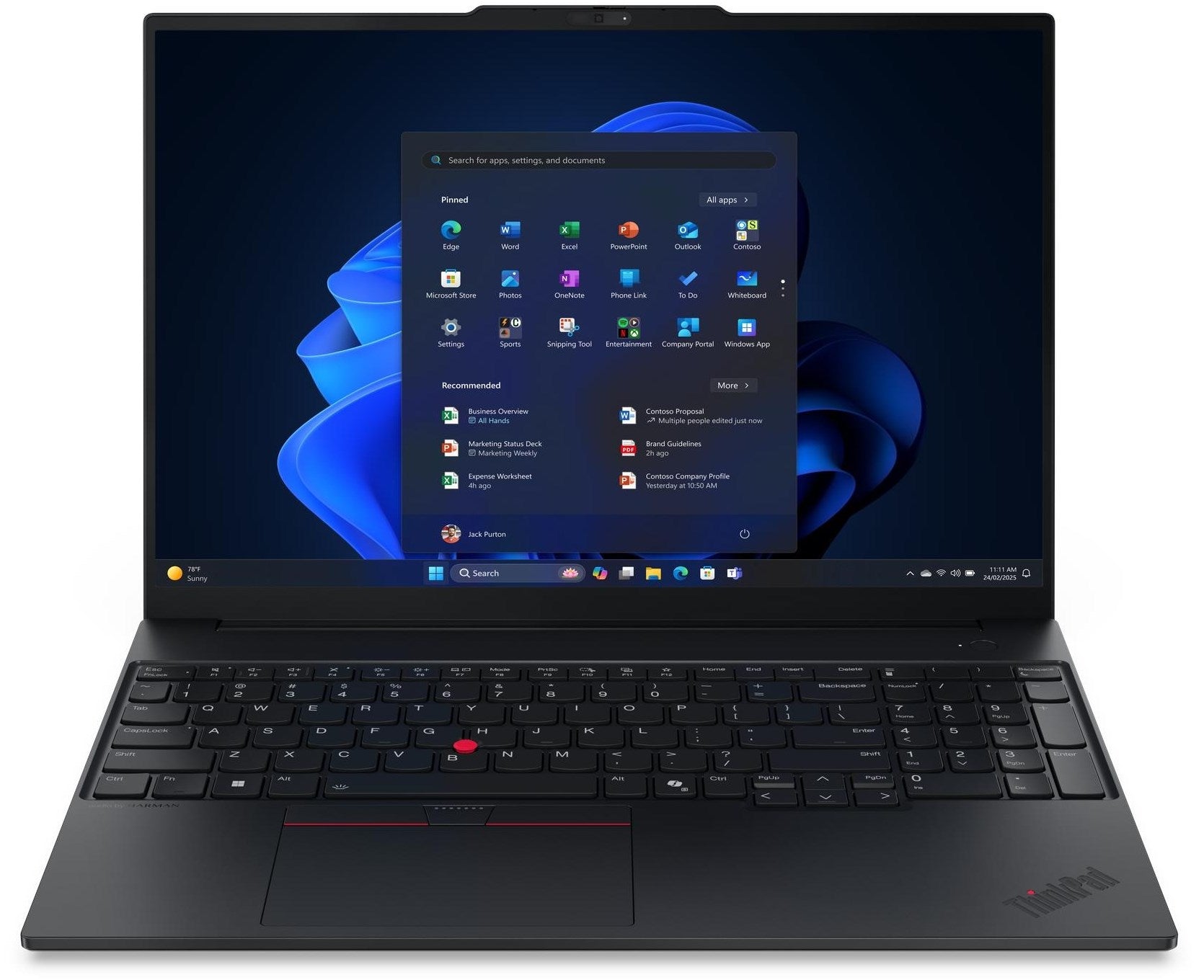 Lenovo ThinkPad E16 Gen3 ULT5-225U - 512SSD - Win11Pro - 16GB