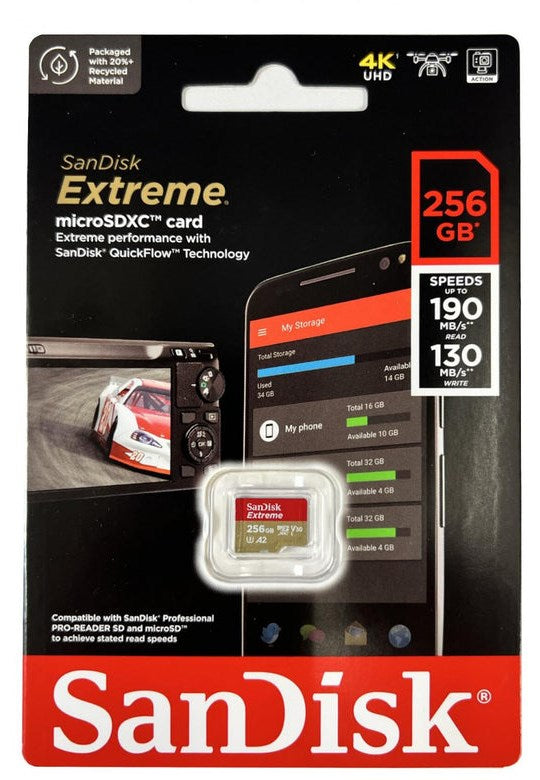 SanDisk 256GB Extreme microSDXC SanDisk