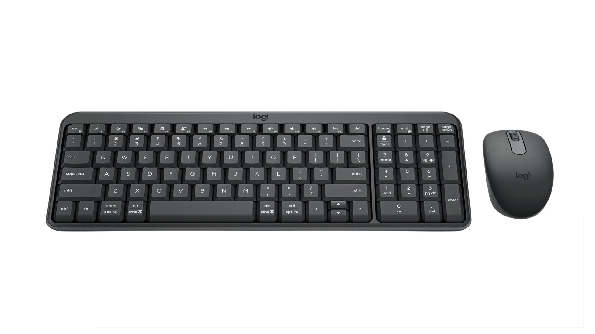 Logitech MK250 Compact Bluetooth Wireless Combo – Graphite