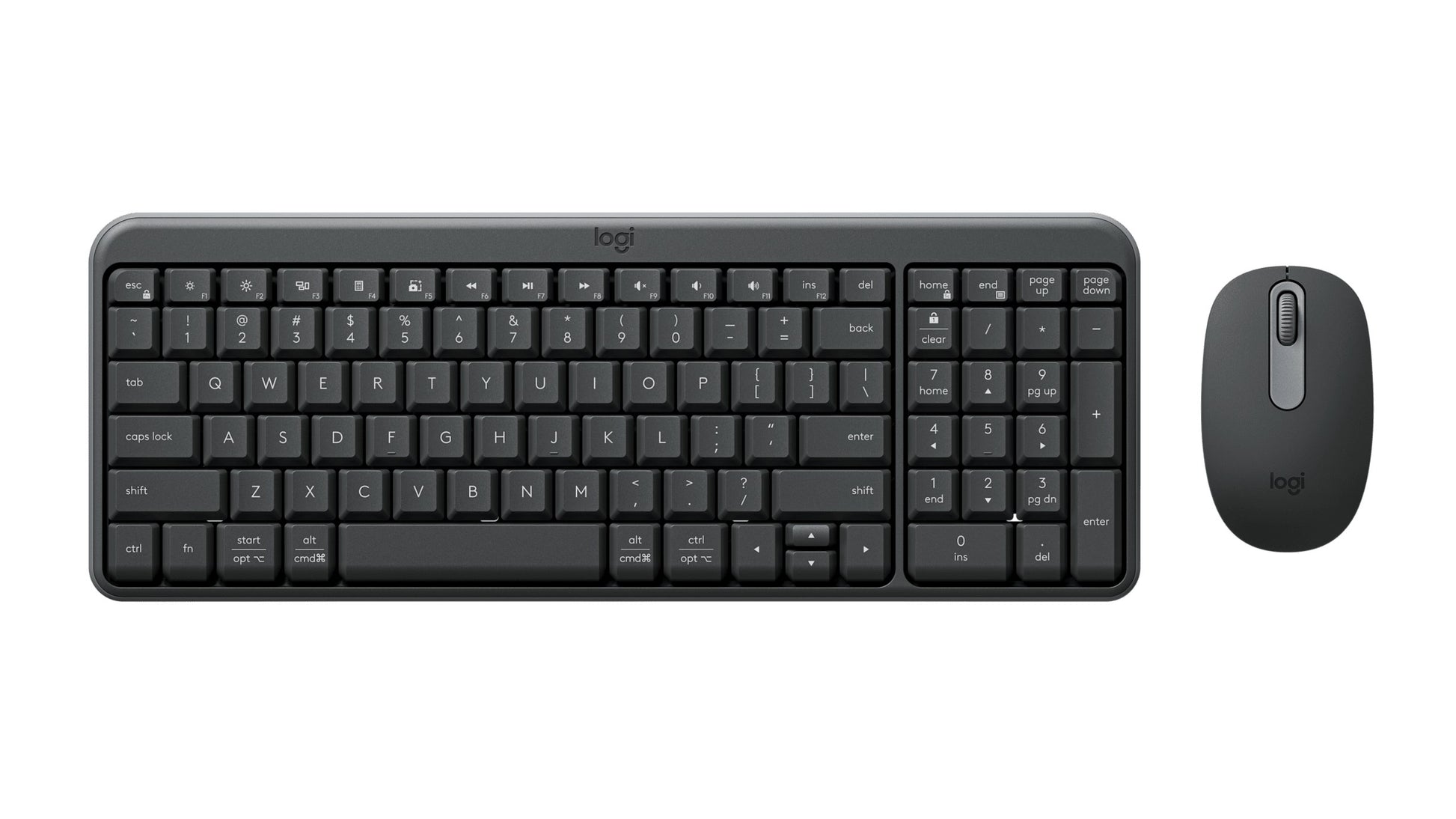 Logitech MK250 Compact Bluetooth Wireless Combo – Graphite