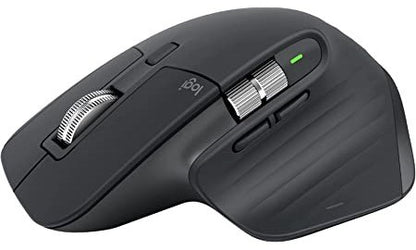 Logitech MX Master 3S Performance Wireless Bluetooth Mouse GRAPHITE