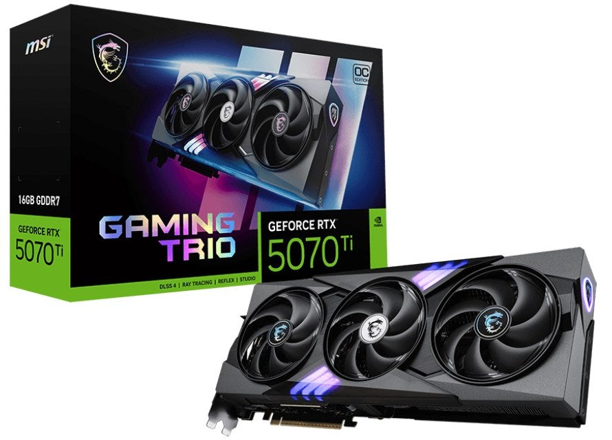 MSI GeForce RTX 5070 Ti 16G GAMING TRIO OC